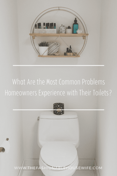 What Are the Most Common Problems Homeowners Experience with Their Toilets?
