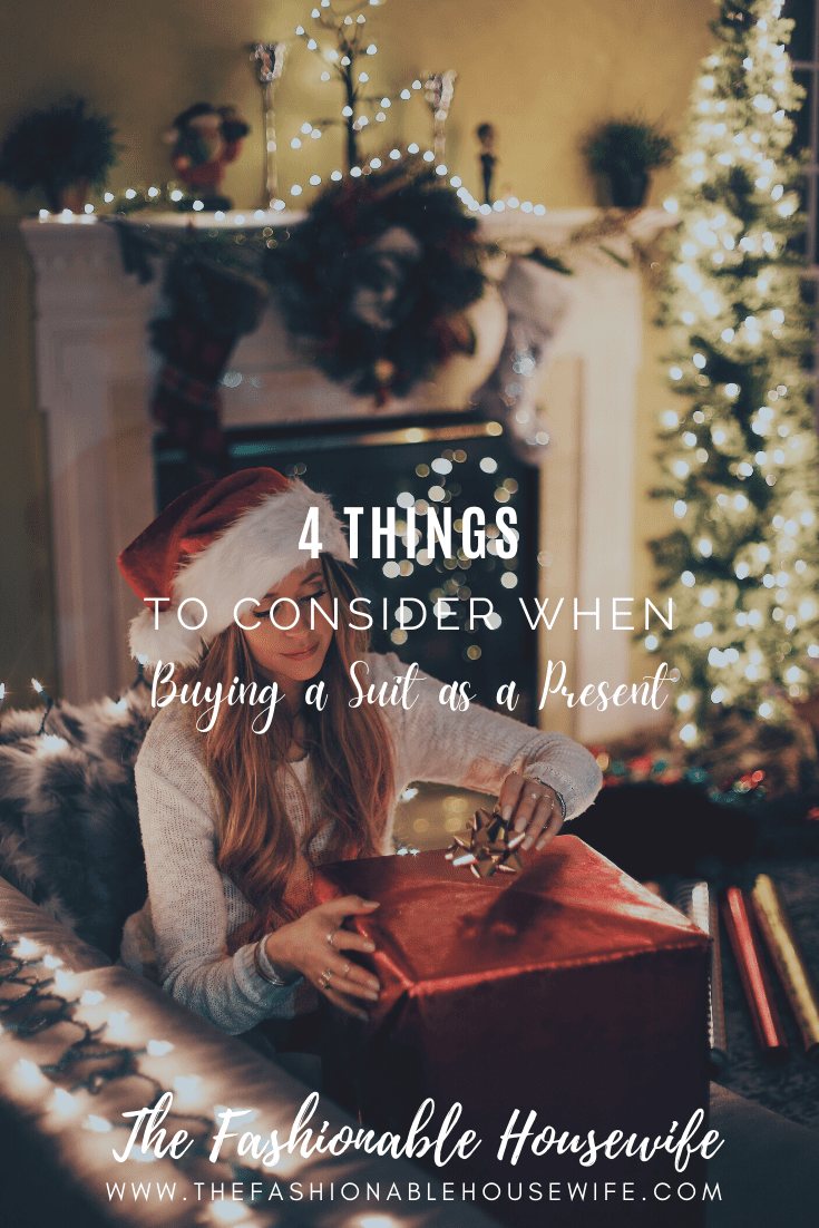 4 Things to Consider When Buying a Suit as a Present