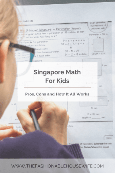 Singapore Math’s for Kids - Pros, Cons and How It Works