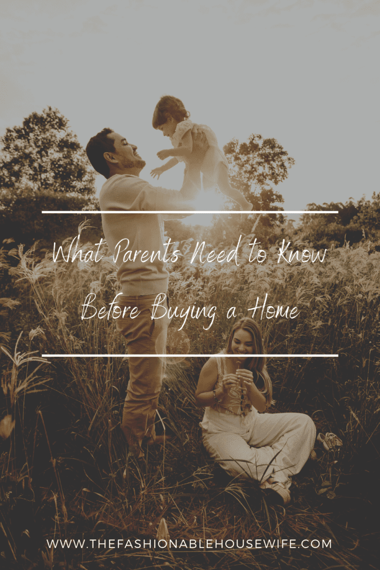 What Parents Need to Know Before Buying a Home