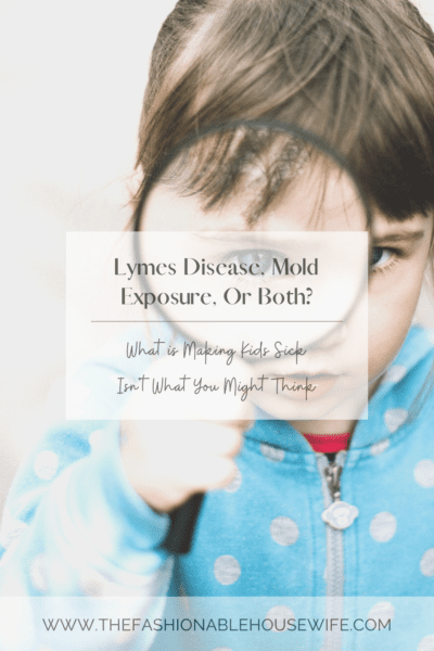Lymes Disease, Mold Exposure, Or Both? What is Making Kids Sick Isn't What You Think