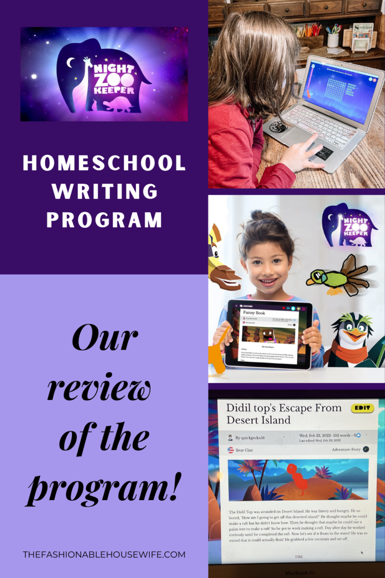 Night Zookeeper – The Homeschool Writing Program Your Kids Will Love