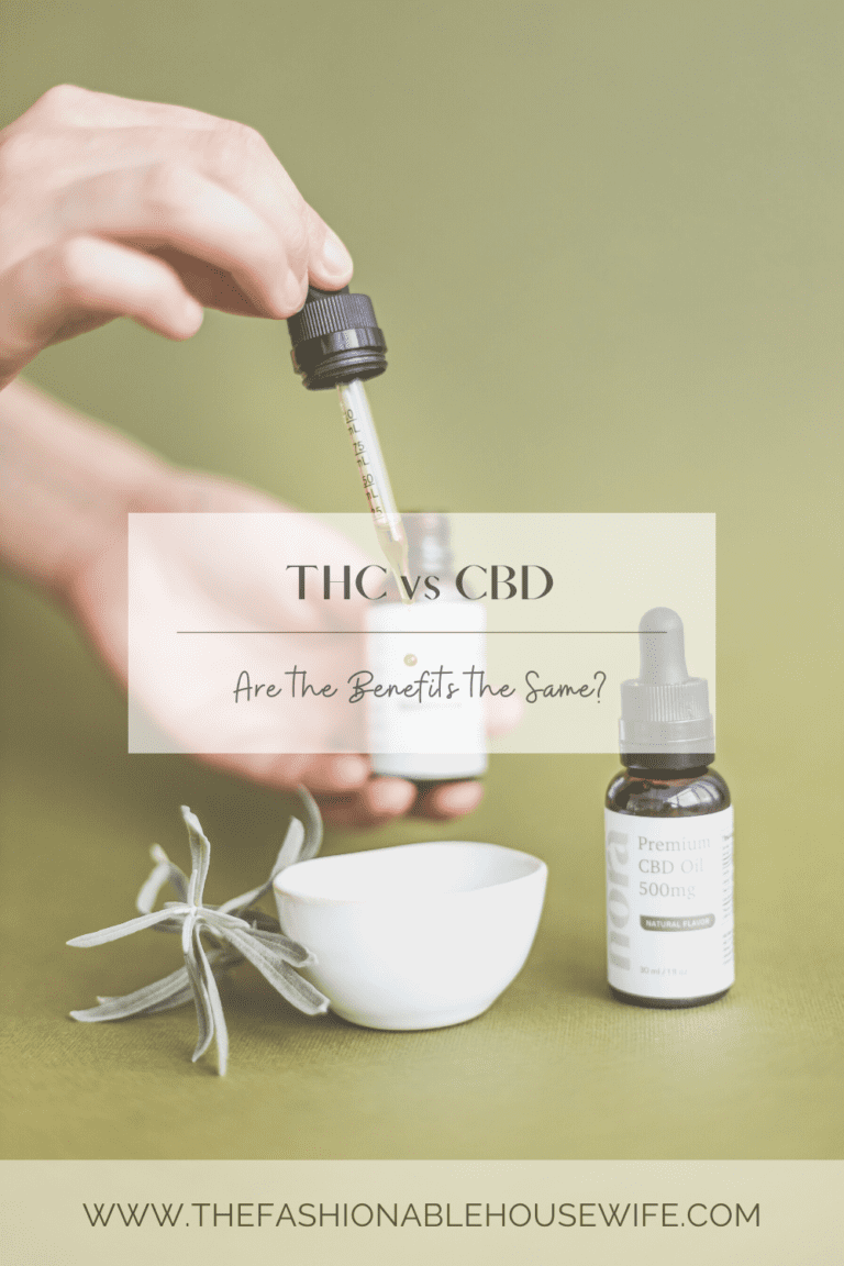 THC vs CBD: Are the Benefits the Same?