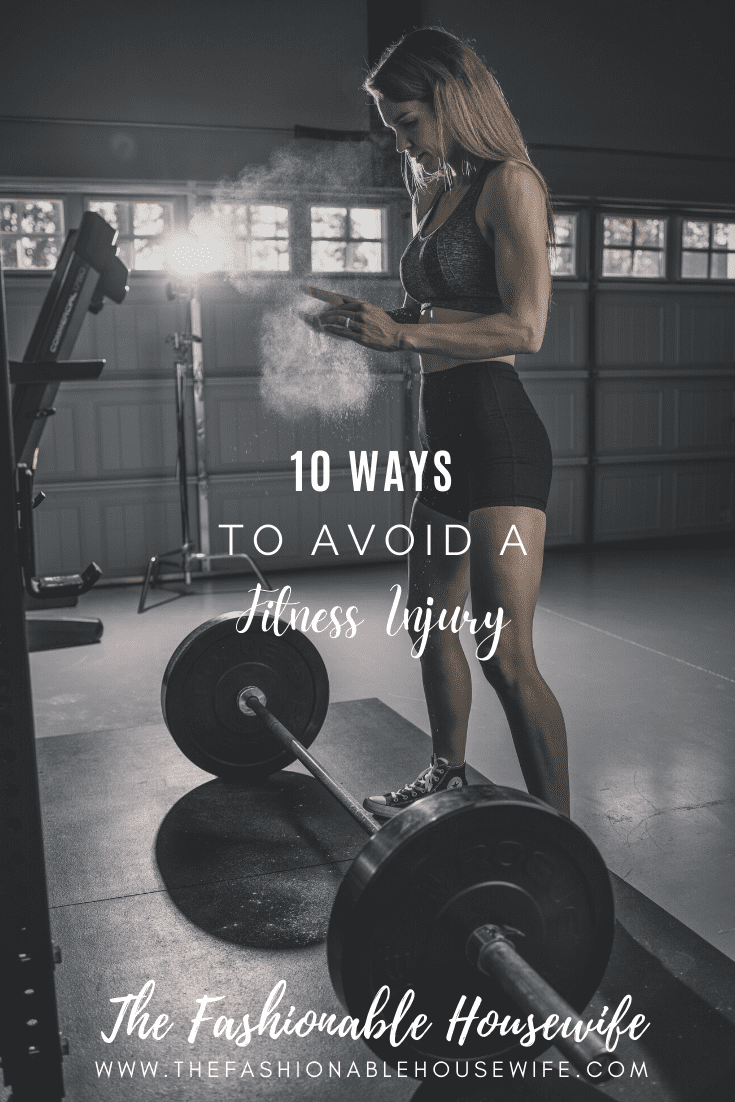 10 Ways to Avoid a Fitness Injury