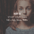 How to Start Your Teen With a Daily Skincare Routine
