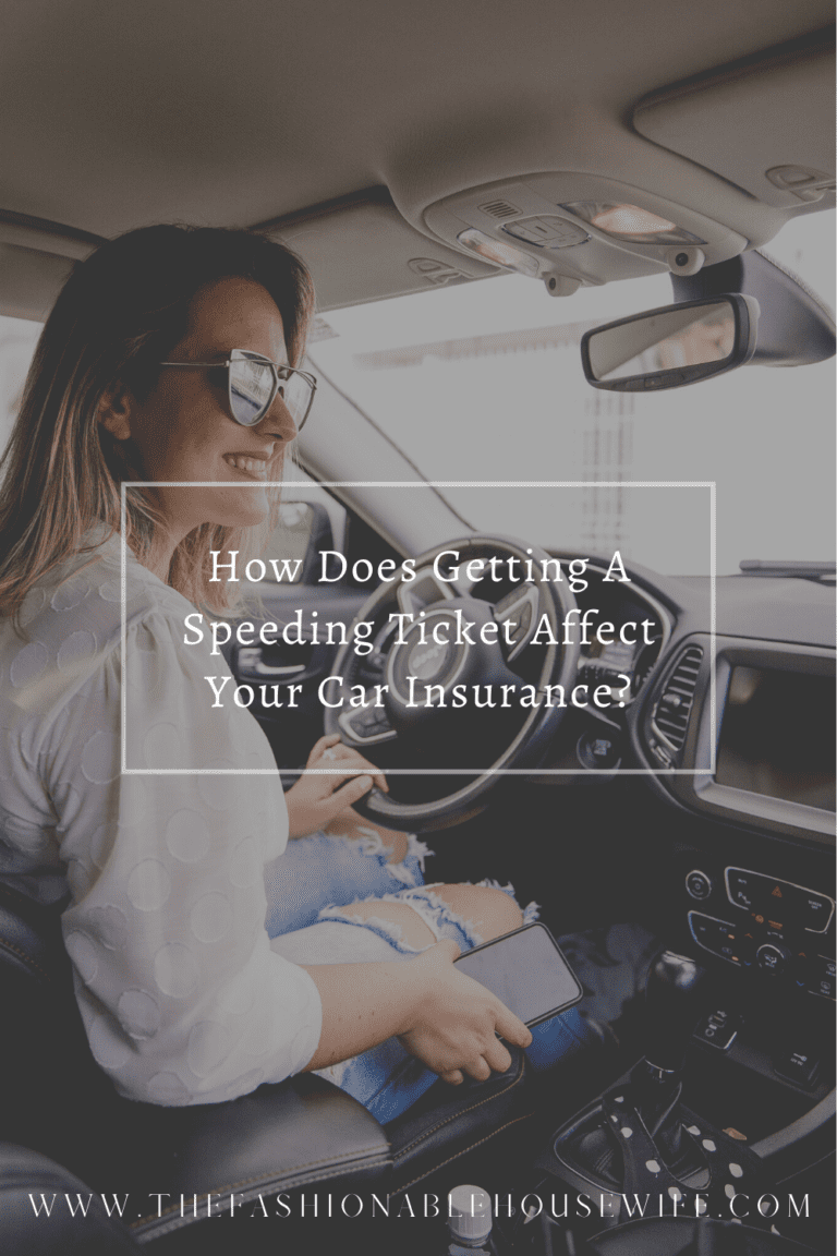 How Does Getting A Speeding Ticket Affect Your Car Insurance?