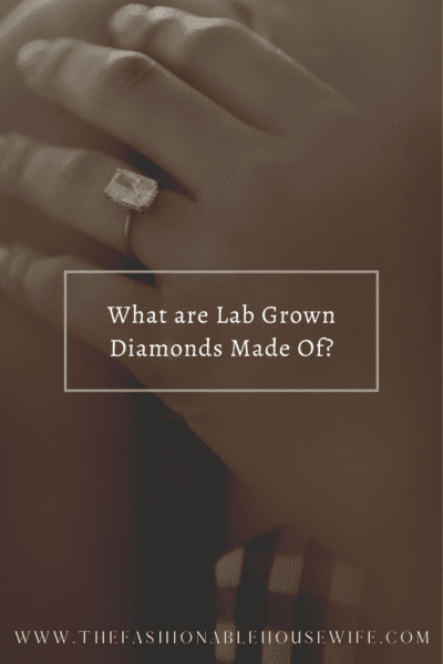 What are Lab Grown Diamonds Made Of?