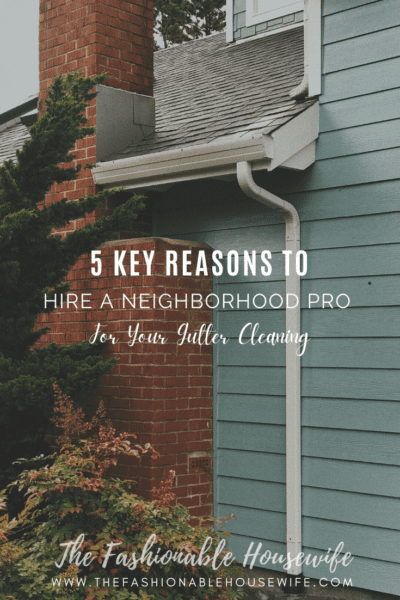 5 Key Reasons To Hire A Neighborhood Pro For Your Gutter Cleaning