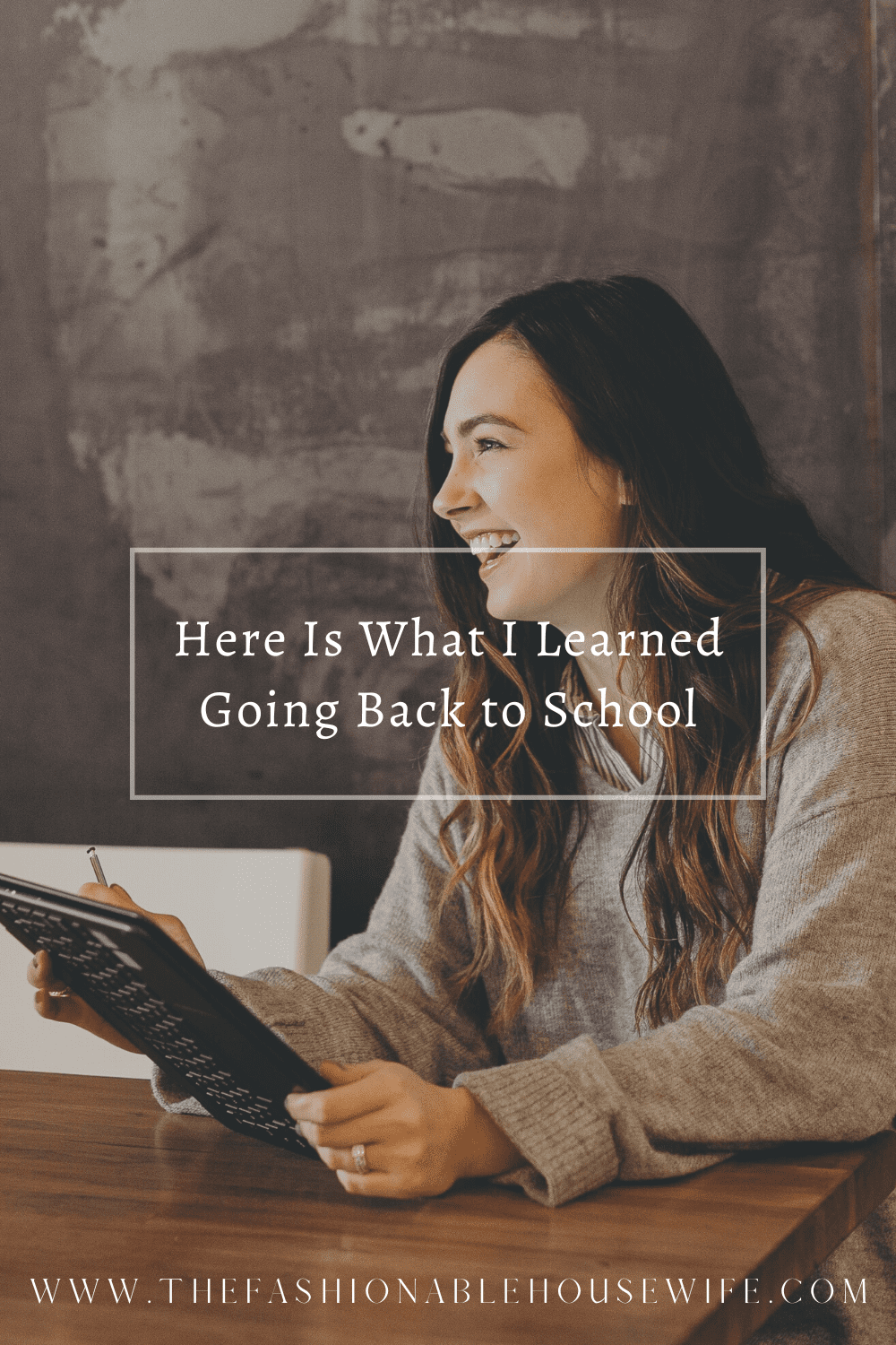 Here Is What I Learned Going Back to School