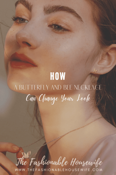 How A Butterfly And Bee Necklace Can Change Your Look