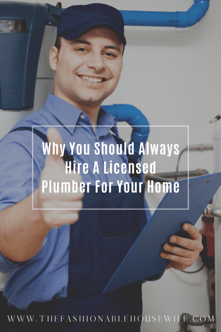 Why You Should Always Hire A Licensed Plumber For Your Home