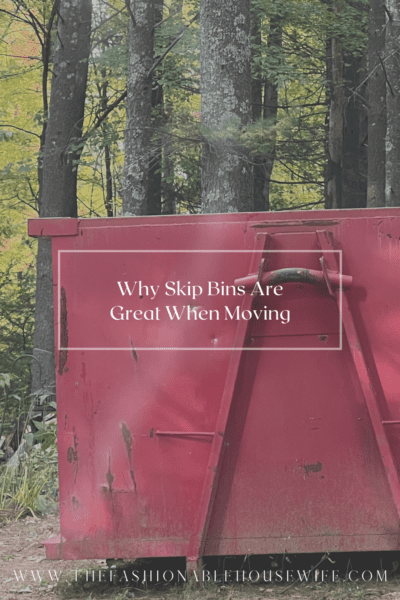 Why Skip Bins Are Great When Moving