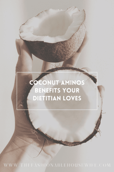 Coconut Aminos Benefits Your Dietitian Loves