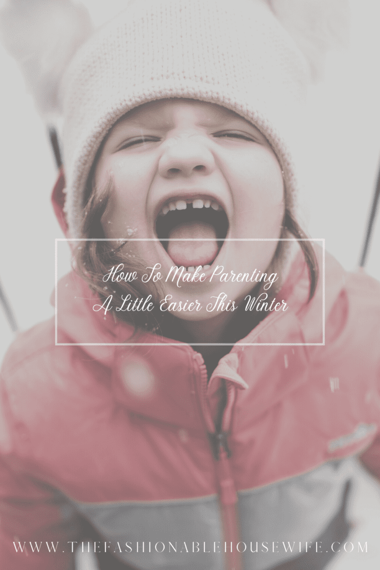 How To Make Parenting A Little Easier