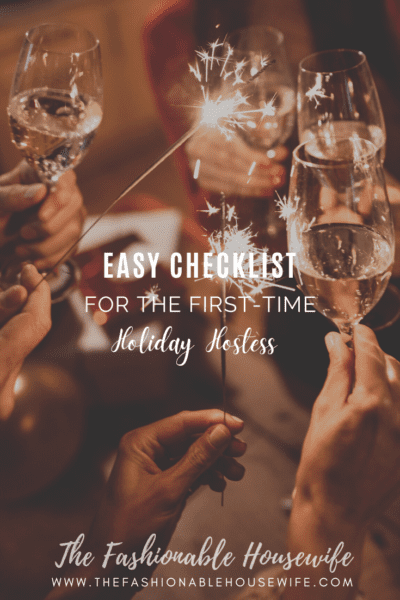 An Easy Checklist for the First-Time Holiday Hostess