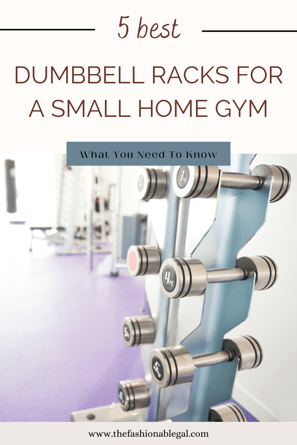 5 Best Dumbbell Racks for a Small Home Gym