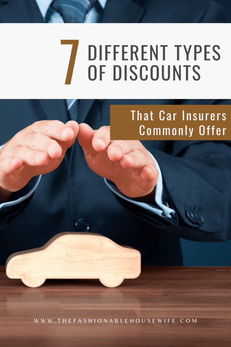 7 Different Types of Discounts That Car Insurers Commonly Offer