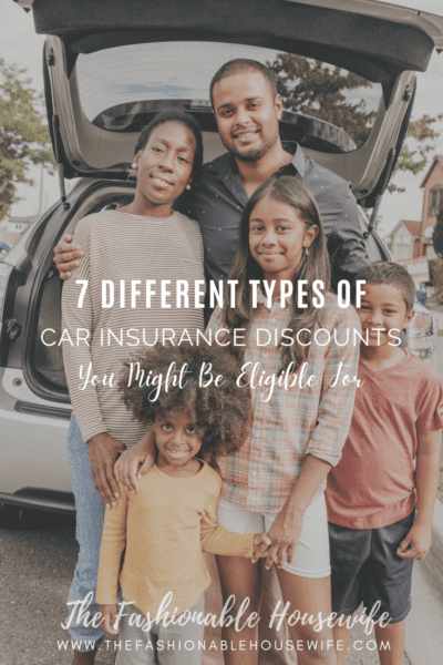 7 Different Types of Discounts That Car Insurers Commonly Offer