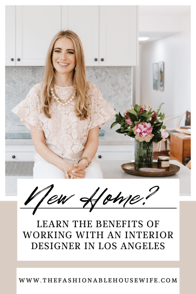 the Benefits of Working With an Interior Designer in Los Angeles