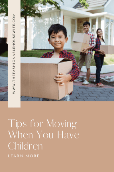 Tips for Moving When You Have Children
