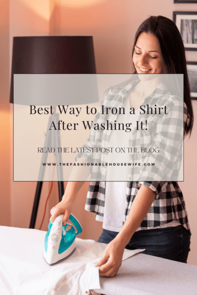 Best Way to Iron a Shirt After Washing It!