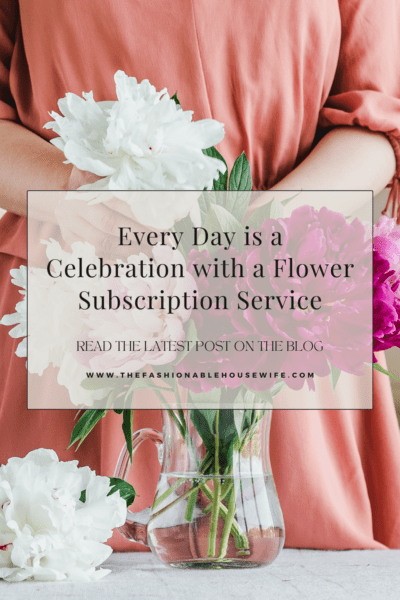 Every Day is a Celebration with a Flower Subscription Service