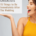 Post-Wedding Checklists: 15 Things to Do Immediately After Wedding