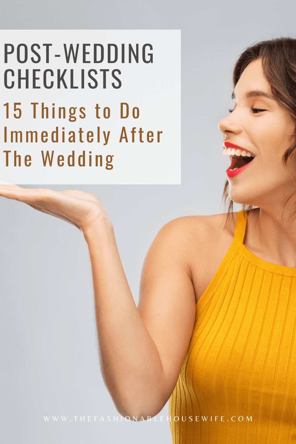 Post-Wedding Checklists: 15 Things to Do Immediately After Wedding