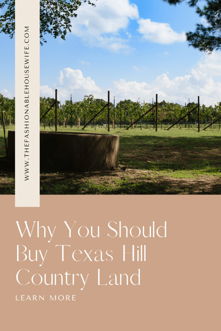 Why You Should Buy Texas Hill Country Land