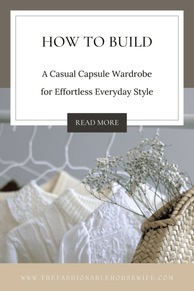 How to Build a Casual Capsule Wardrobe for Effortless Everyday Style