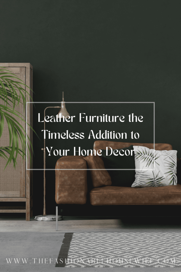 Leather Furniture the Timeless Addition to Your Home Decor