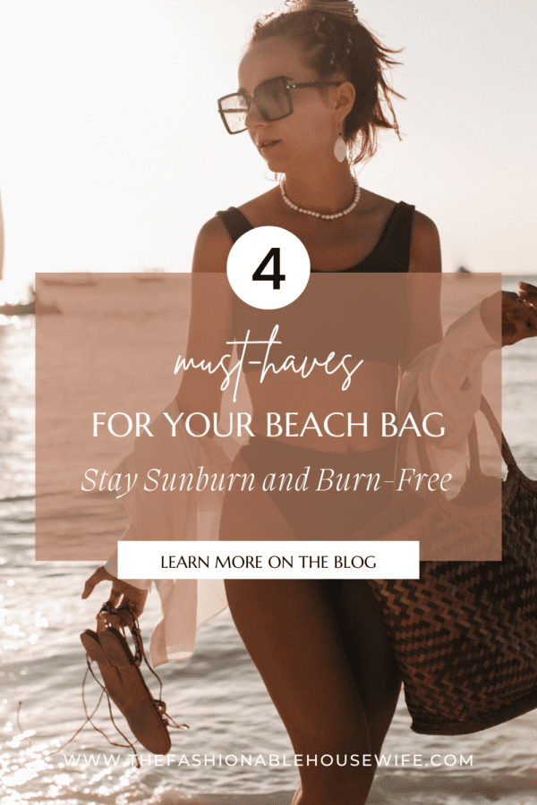 4 Must-Haves for Your Beach Bag: Stay Sunburn and Burn-Free with Theraderm Cool Skin