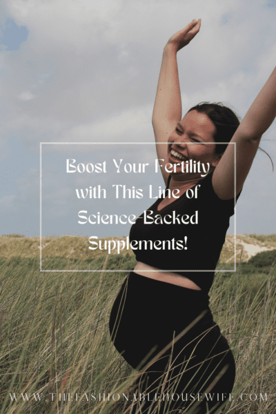 Boost Your Fertility with This Line of Science-Backed Supplements