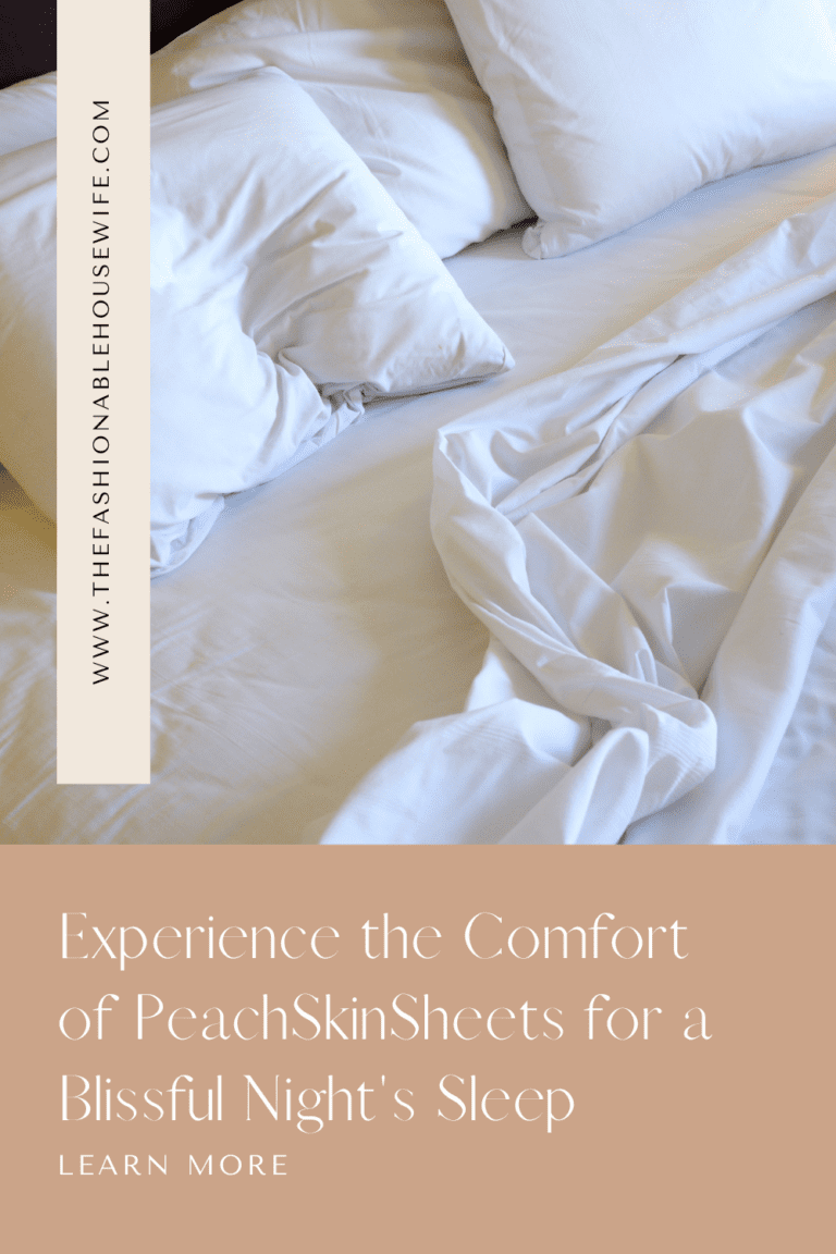 Experience the Cool Comfort of PeachSkinSheets for a Blissful Night's Sleep