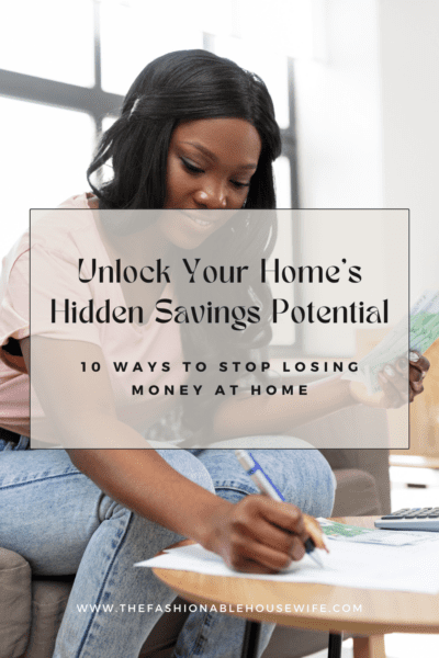 Unlock Your Home's Hidden Savings Potential: 10 Ways to Stop Losing Money at Home