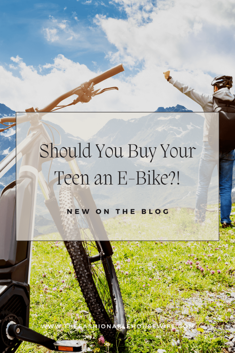 Should You Buy Your Teen an E-Bike
