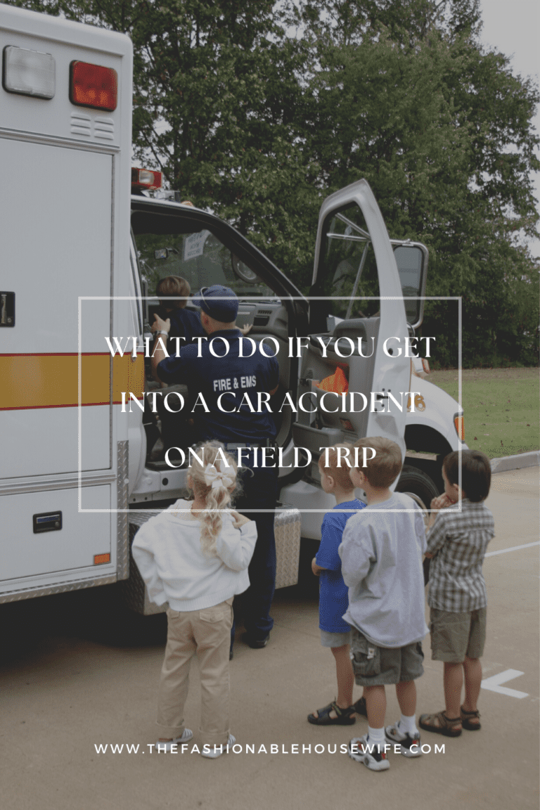 What To Do If You Get into a Car Accident on a Field Trip • The