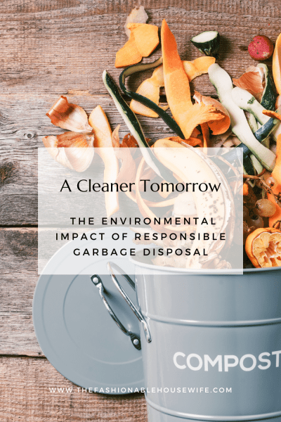 Cleaner Tomorrow: The Environmental Impact of Responsible Garbage Disposal