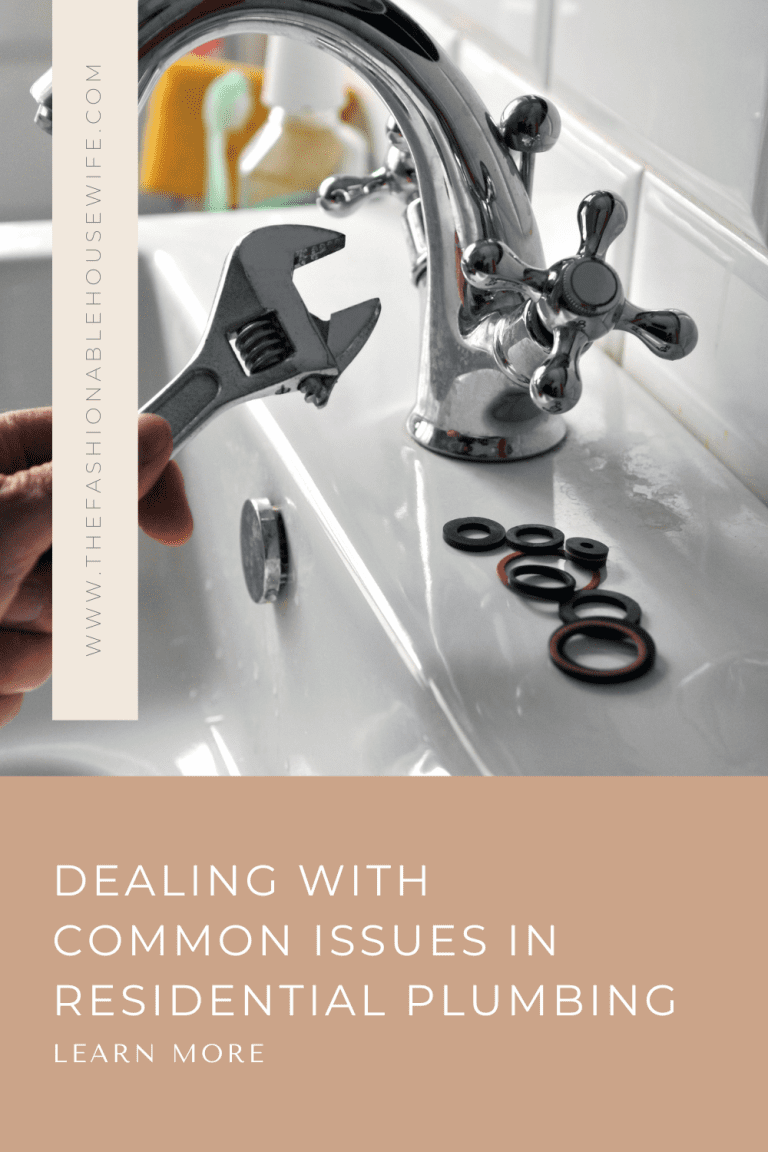 Dealing with Common Issues in Residential Plumbing