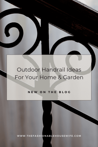 Outdoor Handrail Ideas For Your Home and Garden