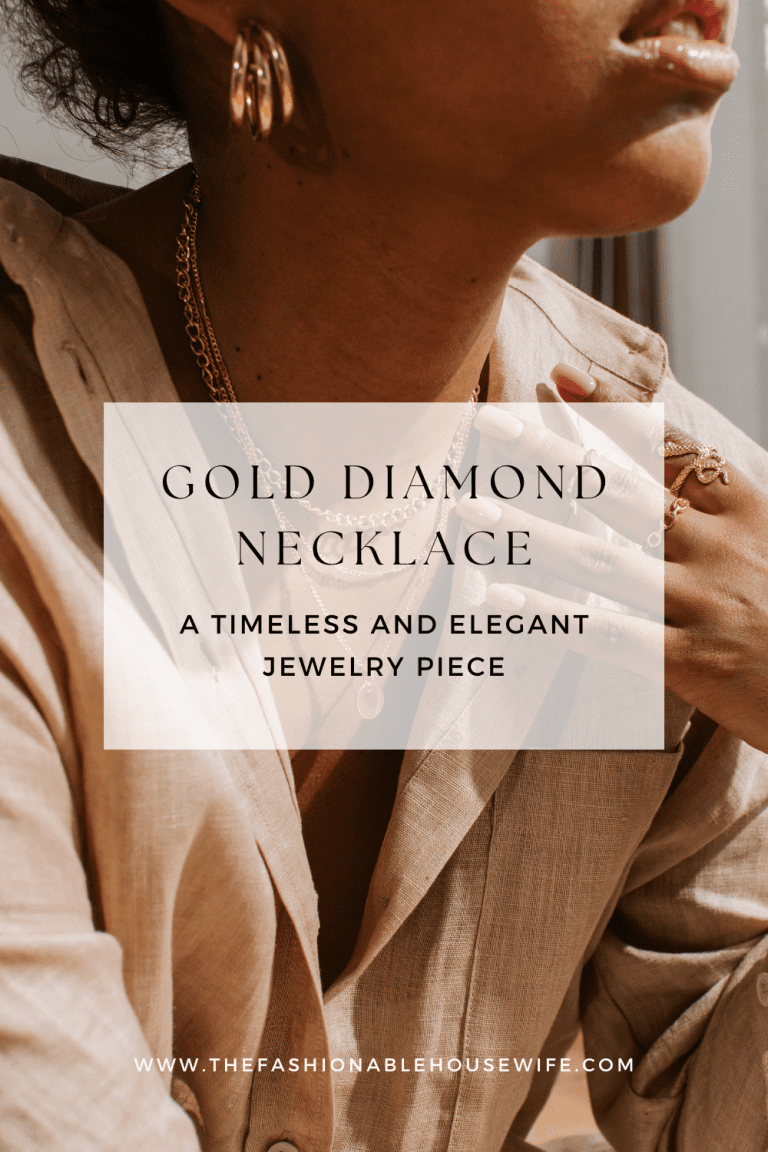 Gold Diamond Necklace: A Timeless and Elegant Jewelry Piece