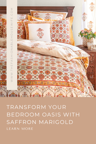Transform Your Bedroom Oasis with Saffron Marigold