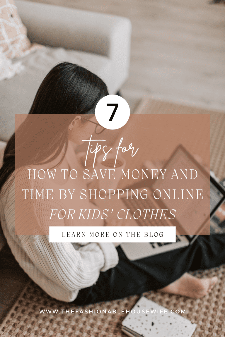 How To Save Money And Time By Shopping Online For Kids’ Clothes