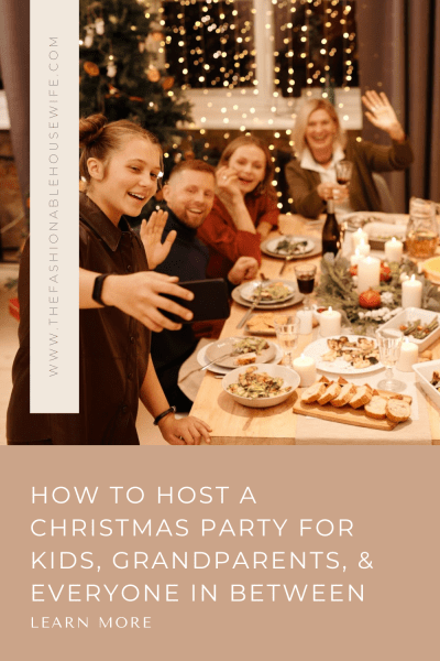 How to Host a Christmas Party for Kids, Grandparents, and Everyone in Between