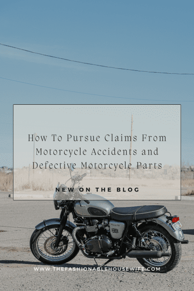 Motorcycle Accidents and Defective Motorcycle Parts