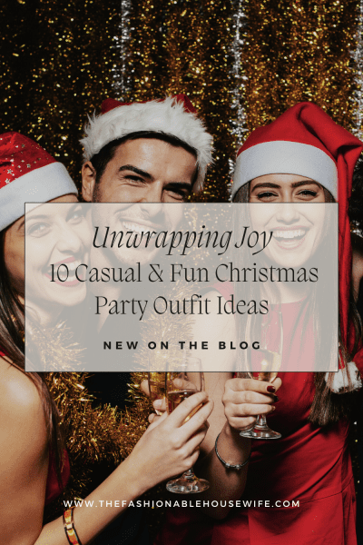 10 Casual & Fun Christmas Party Outfit Ideas