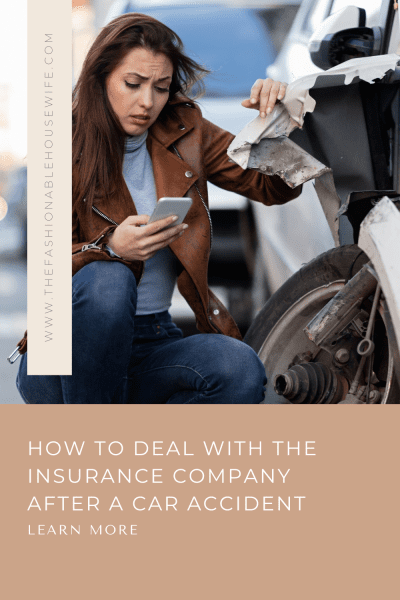 How to Deal With the Insurance Company After a Car Accident