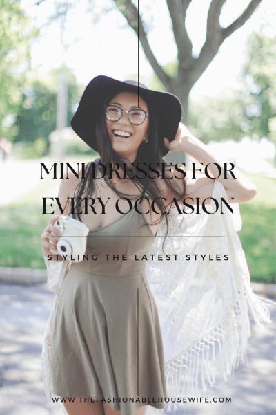 Trendy Mini Dresses for Every Occasion: A Style Guide