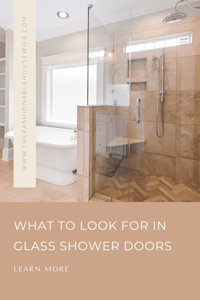 What to Look for in Glass Shower Doors