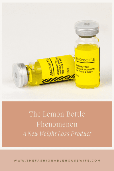 The Lemon Bottle Phenomenon: A New Weight Loss Product